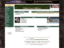 Tablet Screenshot of markersdirect.com